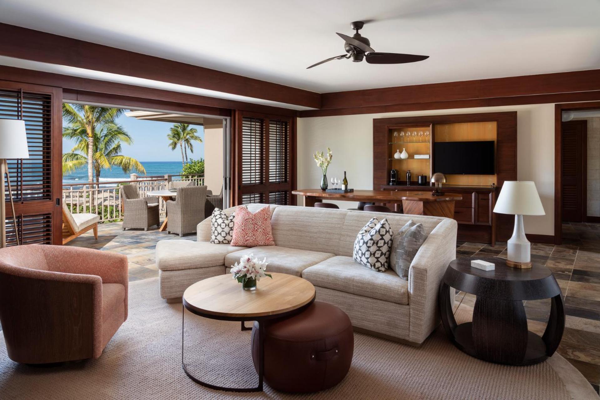 Four Seasons Resort Hualalai Kaupulehu Rum bild